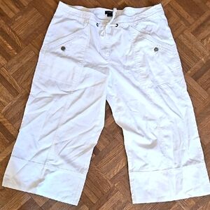 J Crew Favorite Fit Wide Leg Capri Pants Size 10